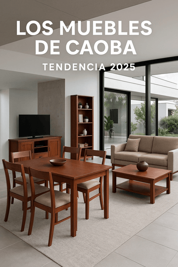 seleccion de muebles de caoba para el hogar