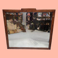 Espejo de Madera con Cristal Biselado: Elegancia Atemporal - Cositas Antiguas – La Guadaña, Anticuarios Online en Jerez , vender antigüedades, muebles antiguos