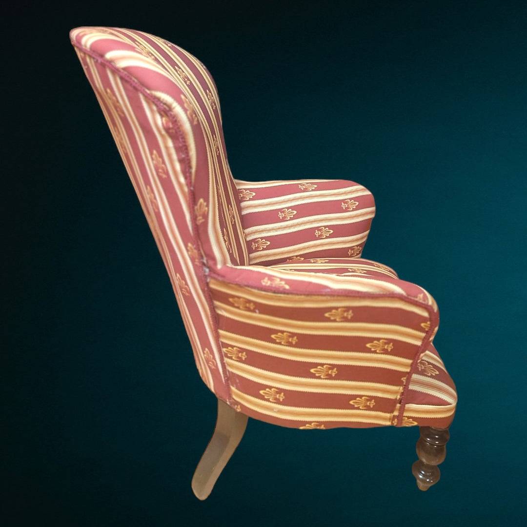 Pareja de Butacas de Caoba de Época – Elegancia y Estilo - Cositas Antiguas – La Guadaña, Anticuarios Online en Jerez , vender antigüedades, muebles antiguos