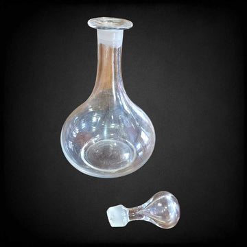 Tarro de farmacia de cristal soplado antiguo d - Cositas Antiguas – La Guadaña, Anticuarios Online en Jerez , vender antigüedades, muebles antiguos