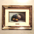 Óleo sobre Tabla con Membrillos y Flores - Cositas Antiguas – La Guadaña, Anticuarios Online en Jerez , vender antigüedades, muebles antiguos