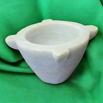 Mortero de Mármol Antiguo y auténtico | Cositas Antiguas - Cositas Antiguas – La Guadaña, Anticuarios Online en Jerez , vender antigüedades, muebles antiguos