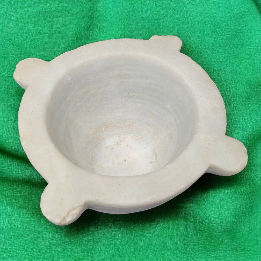 Mortero de Mármol Antiguo y auténtico | Cositas Antiguas - Cositas Antiguas – La Guadaña, Anticuarios Online en Jerez , vender antigüedades, muebles antiguos