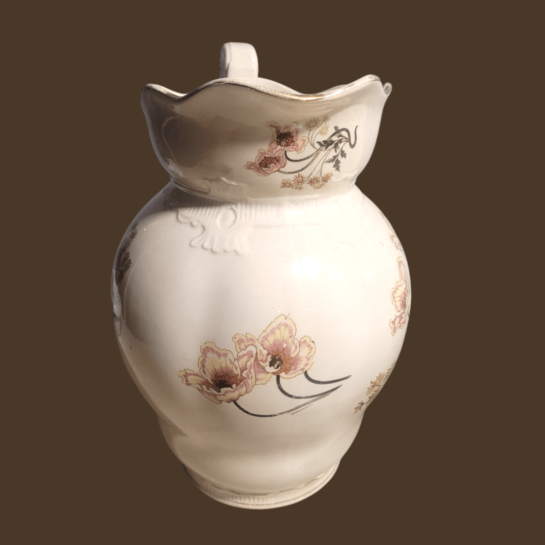 Aguamanil antiguo de porcelana Saint Amand et Hamage Nord - Cositas Antiguas – La Guadaña, Anticuarios Online en Jerez , vender antigüedades, muebles antiguos