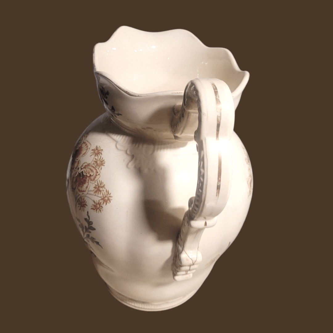 Aguamanil antiguo de porcelana Saint Amand et Hamage Nord - Cositas Antiguas – La Guadaña, Anticuarios Online en Jerez , vender antigüedades, muebles antiguos