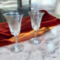 Copas de cristal de Bohemia vintage, juego de 2 elegantes - Cositas Antiguas – La Guadaña, Anticuarios Online en Jerez , vender antigüedades, muebles antiguos