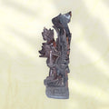 Estatua Nepali de Bhairava en madera – Artesanía tradicional - Cositas Antiguas – La Guadaña, Anticuarios Online en Jerez , vender antigüedades, muebles antiguos