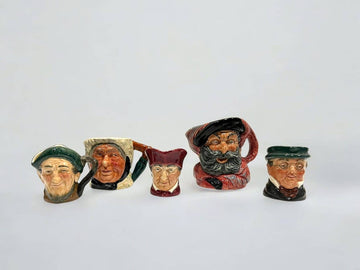 Jarras de Porcelana Royal Doulton: Colección Personajes - Cositas Antiguas – La Guadaña, Anticuarios Online en Jerez , vender antigüedades, muebles antiguos