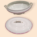 Fuente de porcelana antigua de calidad excepcional para decoración. - Cositas Antiguas – La Guadaña, Anticuarios Online en Jerez , vender antigüedades, muebles antiguos