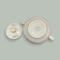 Azucarero Pickman antiguo de porcelana con diseño floral - Cositas Antiguas – La Guadaña, Anticuarios Online en Jerez , vender antigüedades, muebles antiguos