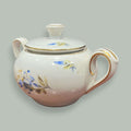 Azucarero Pickman antiguo de porcelana con diseño floral - Cositas Antiguas – La Guadaña, Anticuarios Online en Jerez , vender antigüedades, muebles antiguos