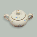 Azucarero Pickman antiguo de porcelana con diseño floral - Cositas Antiguas – La Guadaña, Anticuarios Online en Jerez , vender antigüedades, muebles antiguos