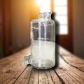 Bote de química de cristal antiguo | Pieza exclusiva - Cositas Antiguas – La Guadaña, Anticuarios Online en Jerez , vender antigüedades, muebles antiguos