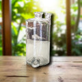 Bote de química de cristal antiguo | Pieza exclusiva - Cositas Antiguas – La Guadaña, Anticuarios Online en Jerez , vender antigüedades, muebles antiguos