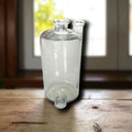 Bote de química de cristal antiguo | Pieza exclusiva - Cositas Antiguas – La Guadaña, Anticuarios Online en Jerez , vender antigüedades, muebles antiguos