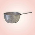 Cazo antiguo de aluminio – pieza artesanal única y funcional - Cositas Antiguas – La Guadaña, Anticuarios Online en Jerez , vender antigüedades, muebles antiguos