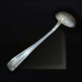 Cucharón antiguo de metal plateado elegante y funcional - Cositas Antiguas – La Guadaña, Anticuarios Online en Jerez , vender antigüedades, muebles antiguos