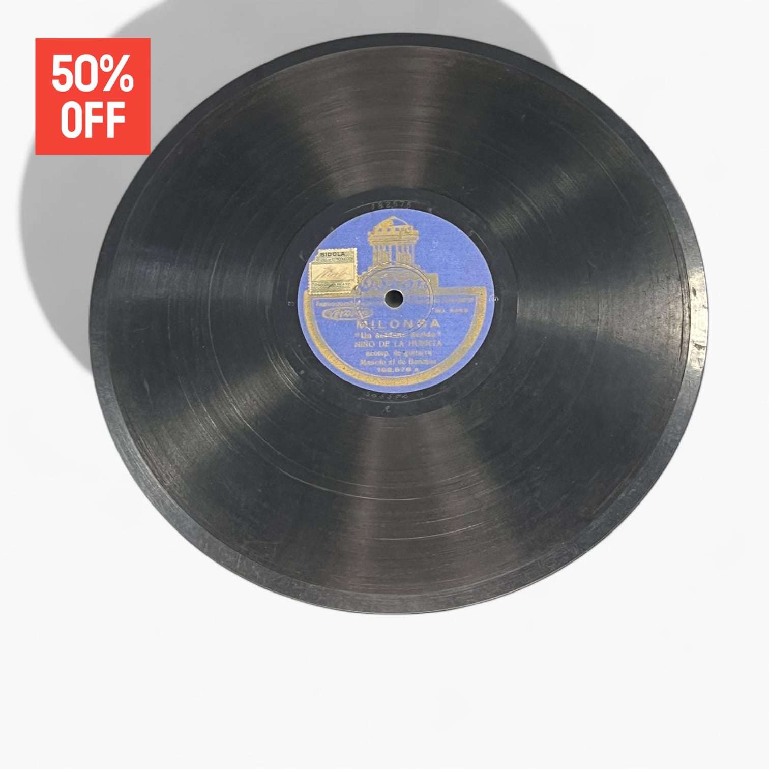 Discos de pizarra antiguos – lote de 10 discos únicos - Cositas Antiguas – La Guadaña, Anticuarios Online en Jerez , vender antigüedades, muebles antiguos