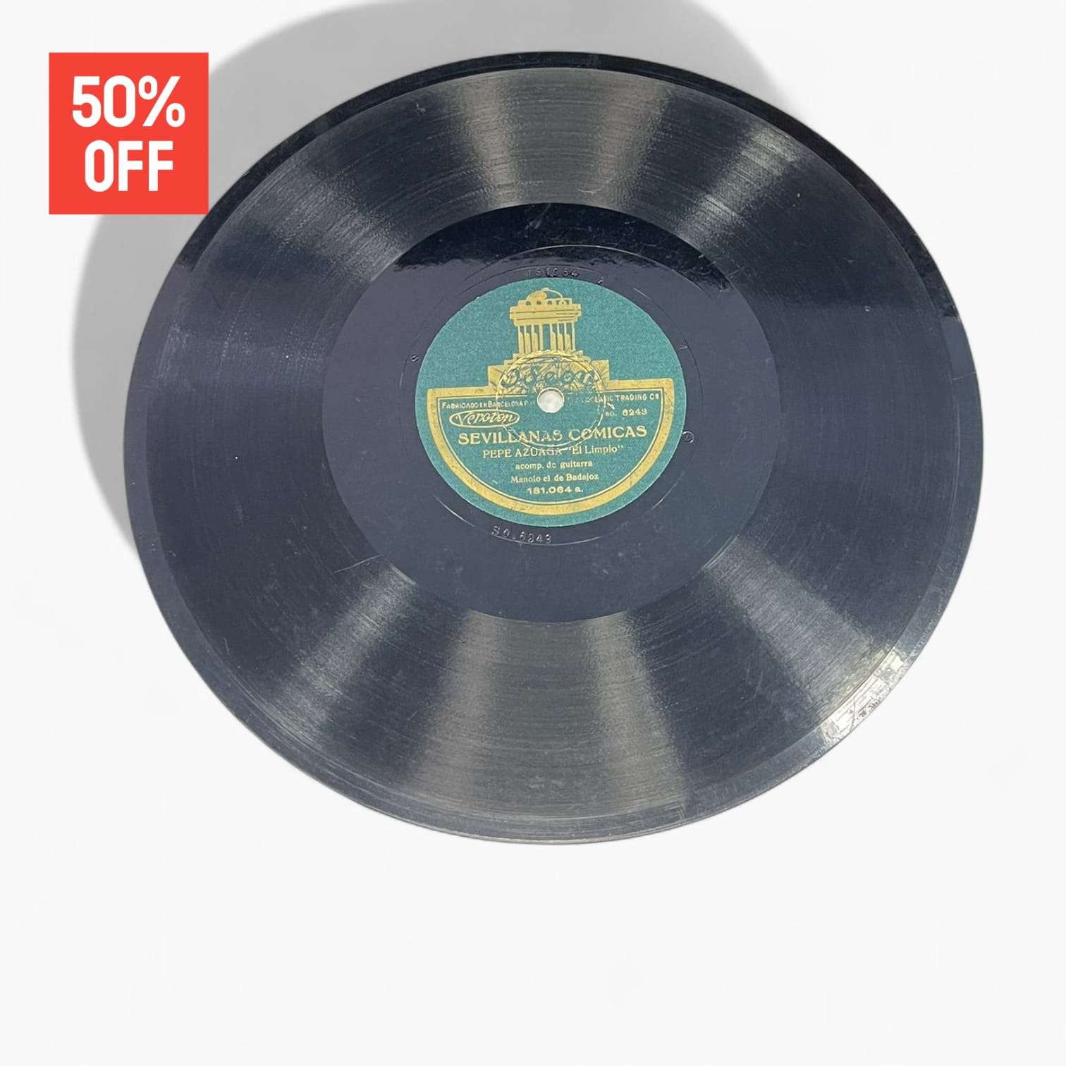 Discos de pizarra antiguos – lote de 10 discos únicos - Cositas Antiguas – La Guadaña, Anticuarios Online en Jerez , vender antigüedades, muebles antiguos