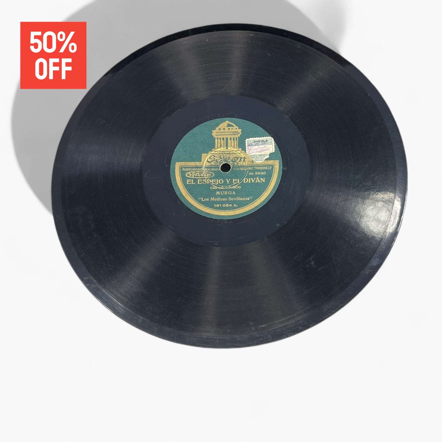 Discos de pizarra antiguos – lote de 10 discos únicos - Cositas Antiguas – La Guadaña, Anticuarios Online en Jerez , vender antigüedades, muebles antiguos
