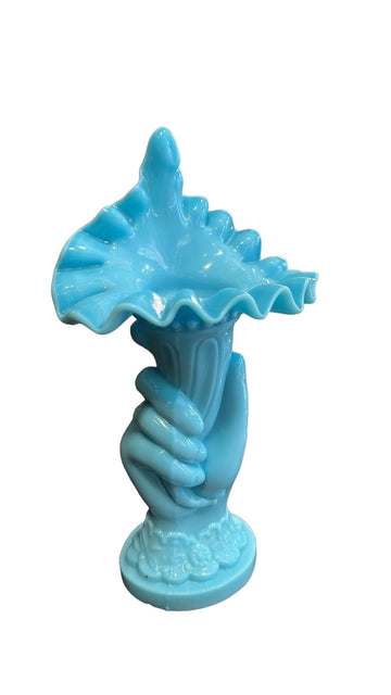 Florero Mano Opalina - Elegancia Vintage - Cositas Antiguas – La Guadaña, Anticuarios Online en Jerez , vender antigüedades, muebles antiguos