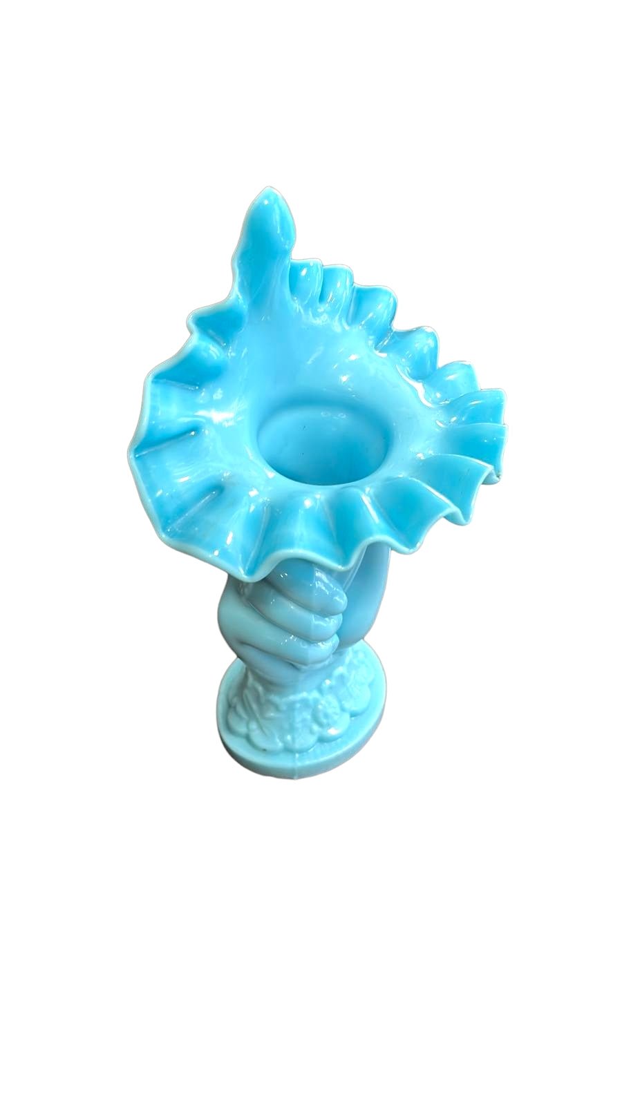 Florero Mano Opalina - Elegancia Vintage - Cositas Antiguas – La Guadaña, Anticuarios Online en Jerez , vender antigüedades, muebles antiguos