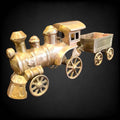 Tren con Vagoneta en Bronce de Fundición – Decoración de Alta Calidad - Cositas Antiguas – La Guadaña, Anticuarios Online en Jerez , vender antigüedades, muebles antiguos