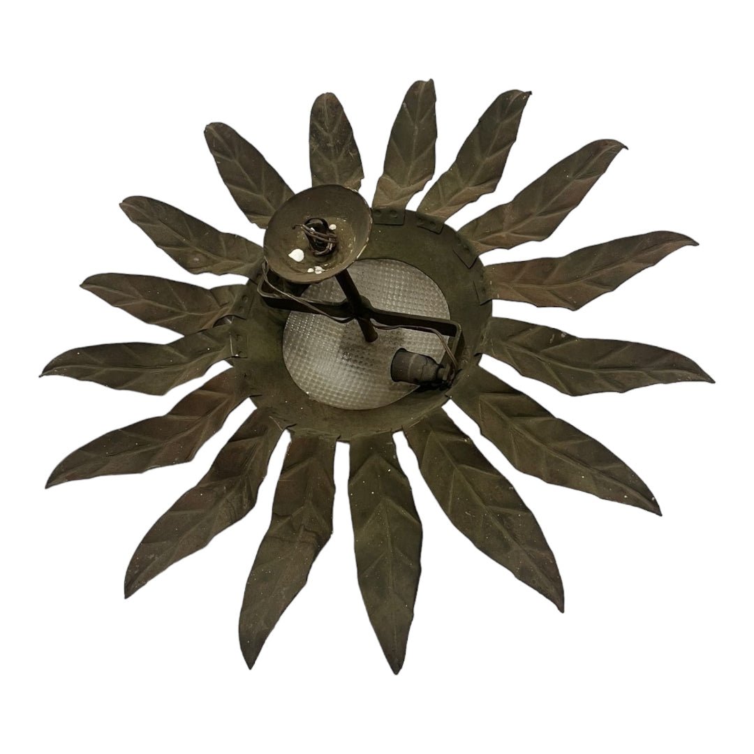 Lampara Hojas Años 50: Elegancia Retro para Iluminar - Cositas Antiguas – La Guadaña, Anticuarios Online en Jerez , vender antigüedades, muebles antiguos