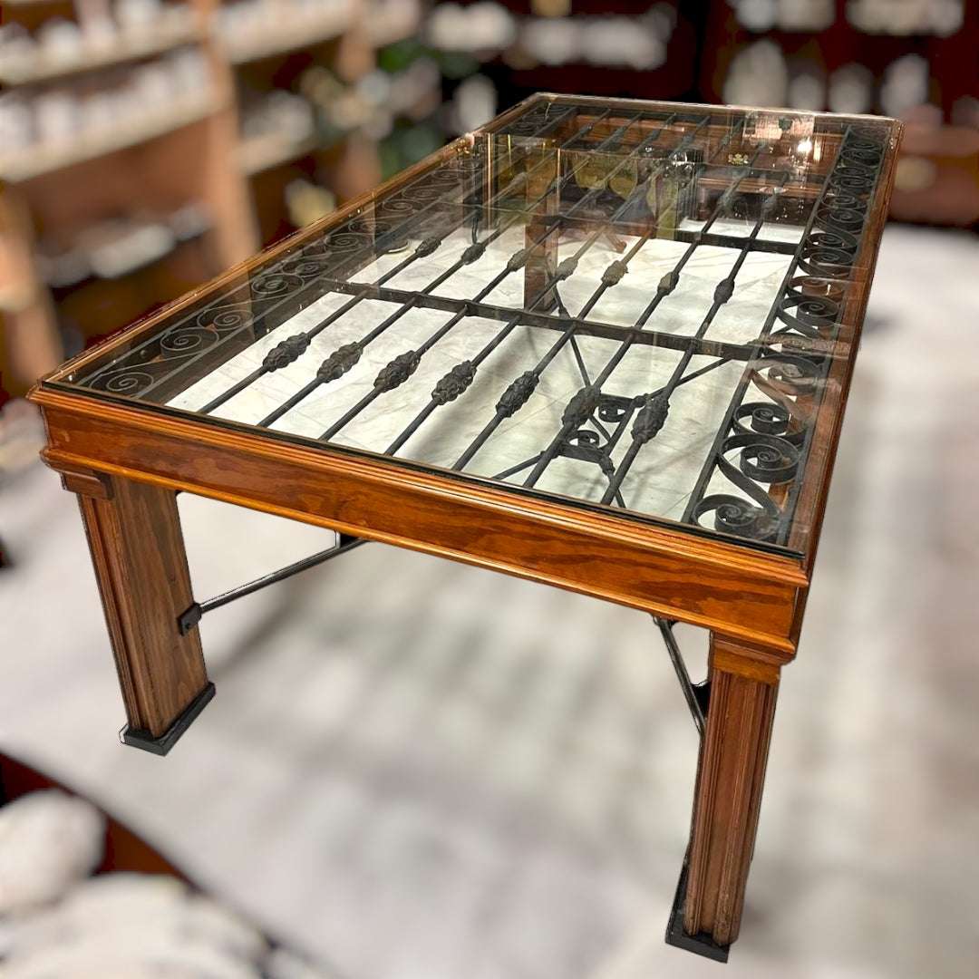 Mesa Reja Comedor | Funcionalidad y Belleza - Cositas Antiguas – La Guadaña, Anticuarios Online en Jerez , vender antigüedades, muebles antiguos