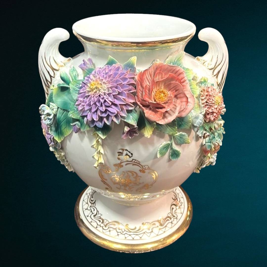 Jarron Japonés Decorativo – Técnica Cáscara de Huevo - Cositas Antiguas – La Guadaña, Anticuarios Online en Jerez , vender antigüedades, muebles antiguos