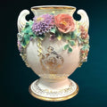 Jarron Japonés Decorativo – Técnica Cáscara de Huevo - Cositas Antiguas – La Guadaña, Anticuarios Online en Jerez , vender antigüedades, muebles antiguos