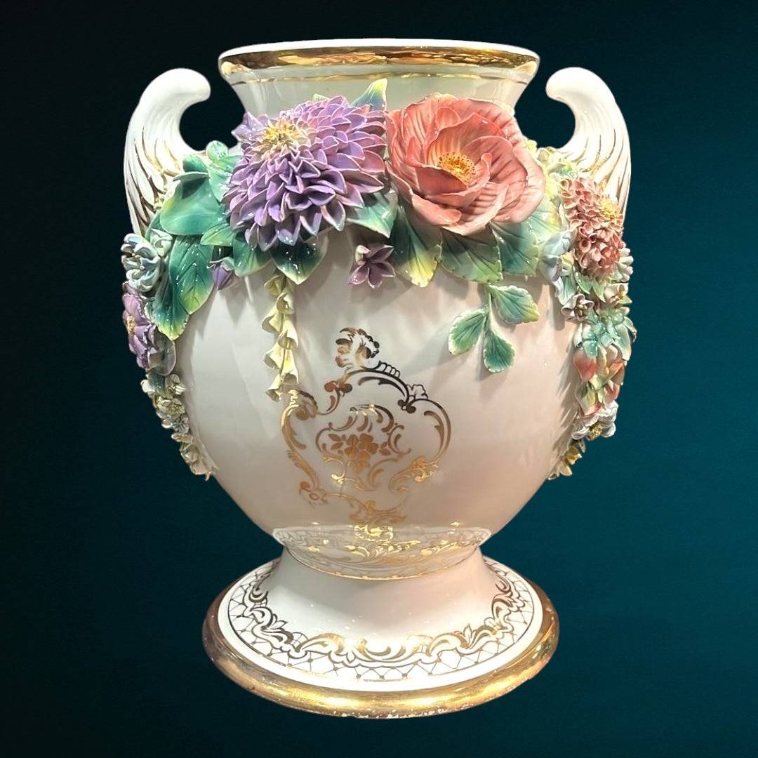 Jarron Japonés Decorativo – Técnica Cáscara de Huevo - Cositas Antiguas – La Guadaña, Anticuarios Online en Jerez , vender antigüedades, muebles antiguos