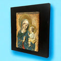 Relieve de la Virgen María y Jesús en resina, espiritualidad - Cositas Antiguas – La Guadaña, Anticuarios Online en Jerez , vender antigüedades, muebles antiguos