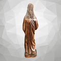 Sagrado Corazón - Talla en madera Jesus - Cositas Antiguas – La Guadaña, Anticuarios Online en Jerez , vender antigüedades, muebles antiguos