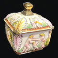 Bombonera Porcelana - Bombonera decorada - Cositas Antiguas – La Guadaña, Anticuarios Online en Jerez , vender antigüedades, muebles antiguos