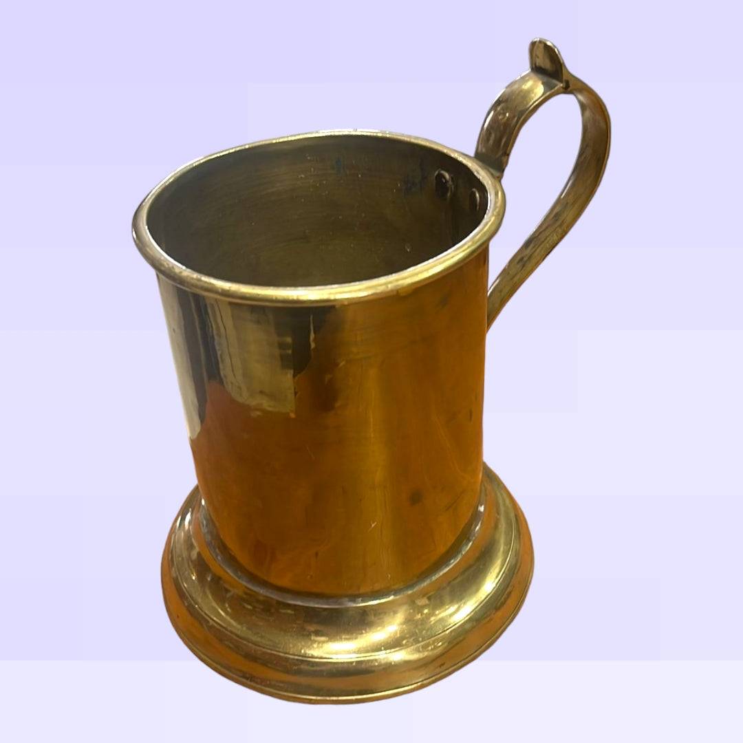 Jarra de Cerveza Alemana en Metal, Decoración Única - Cositas Antiguas – La Guadaña, Anticuarios Online en Jerez , vender antigüedades, muebles antiguos