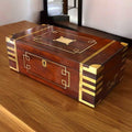 Escritorio de Campaña - Cajon secreto - Cositas Antiguas – La Guadaña, Anticuarios Online en Jerez , vender antigüedades, muebles antiguos