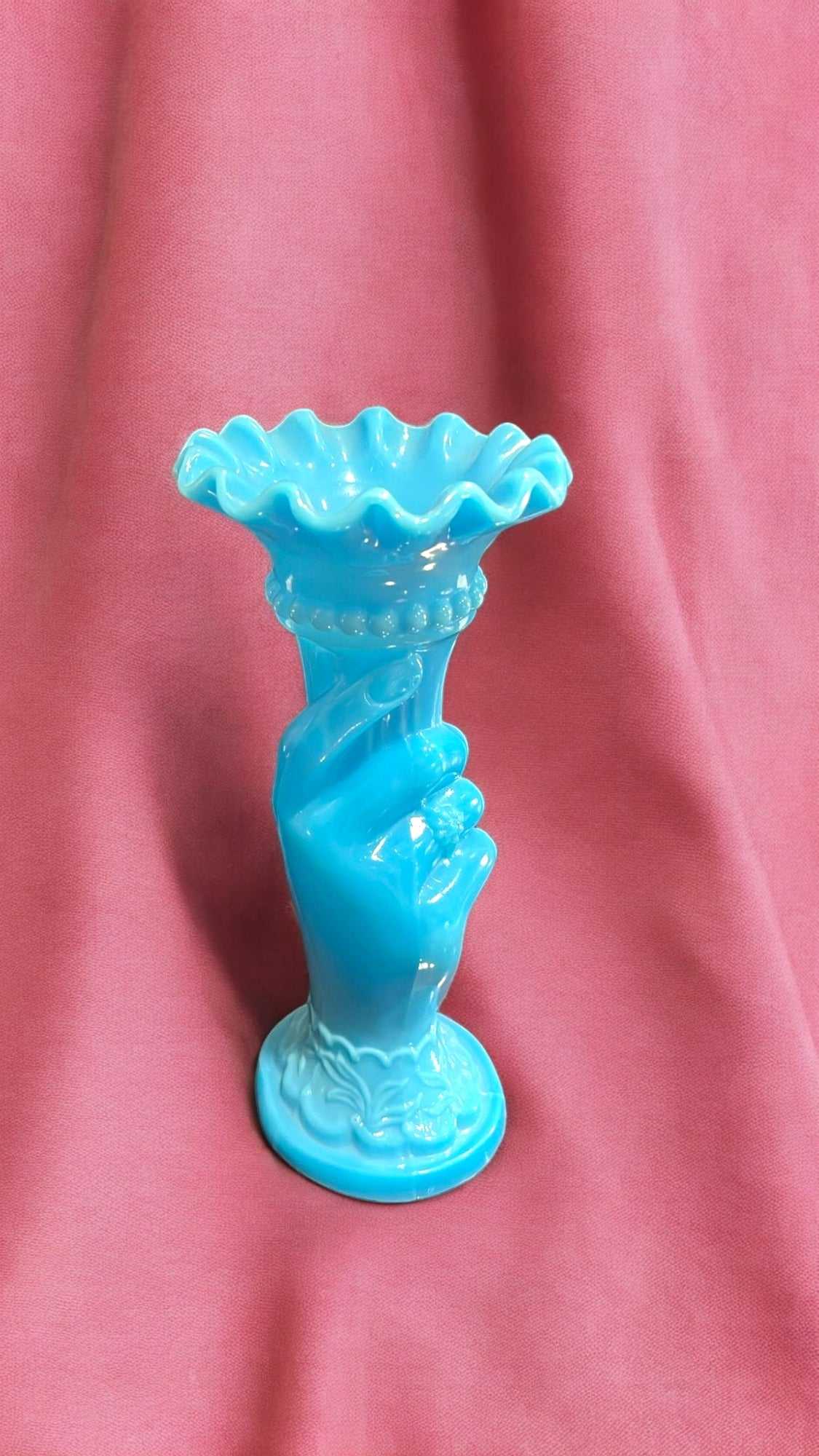 Floreros Mano Opalina | Años 60 - Cositas Antiguas – La Guadaña, Anticuarios Online en Jerez , vender antigüedades, muebles antiguos