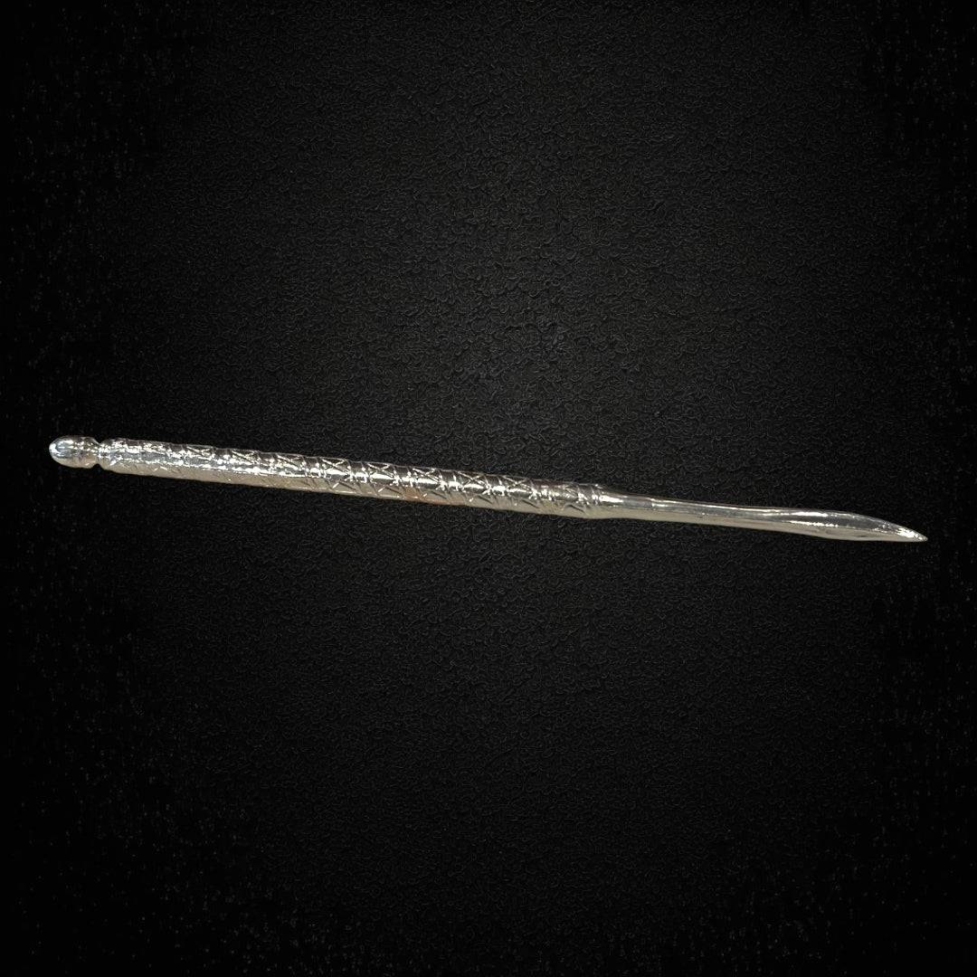 Palillos antiguos en metal plateado para caracoles - Cositas Antiguas – La Guadaña, Anticuarios Online en Jerez , vender antigüedades, muebles antiguos