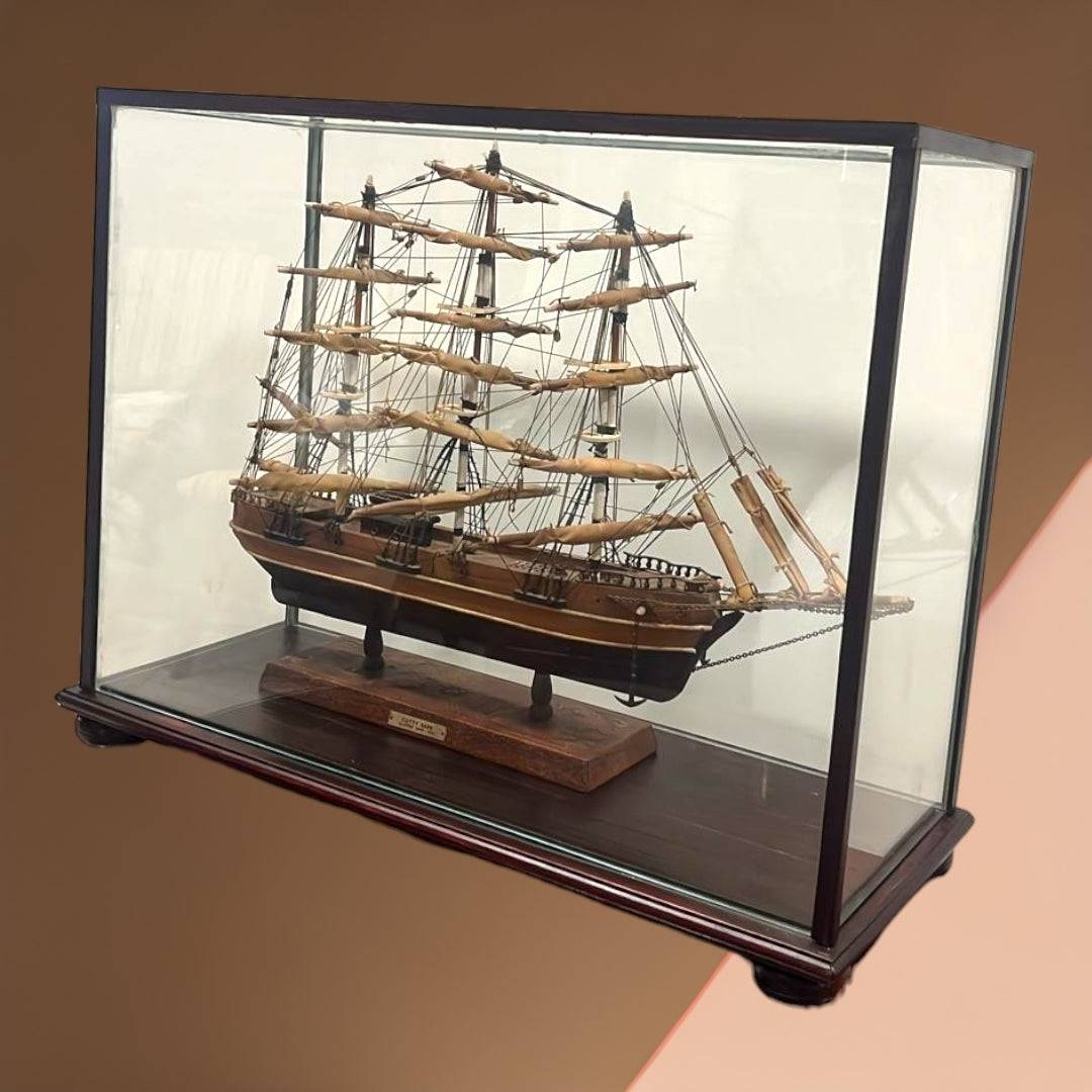 Maqueta del Cutty Sark - Barco Velero Antiguo - Cositas Antiguas – La Guadaña, Anticuarios Online en Jerez , vender antigüedades, muebles antiguos