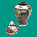 Tibor de cerámica china antigua, pintado a mano con paisaje - Cositas Antiguas – La Guadaña, Anticuarios Online en Jerez , vender antigüedades, muebles antiguos