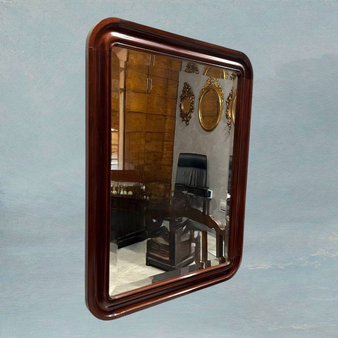 Espejo de caoba exclusivo – Diseño clásico y elegante - Cositas Antiguas – La Guadaña, Anticuarios Online en Jerez , vender antigüedades, muebles antiguos