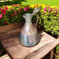 Jarra - Aguamanil antigua de cobre martillado artesanal - Cositas Antiguas – La Guadaña, Anticuarios Online en Jerez , vender antigüedades, muebles antiguos