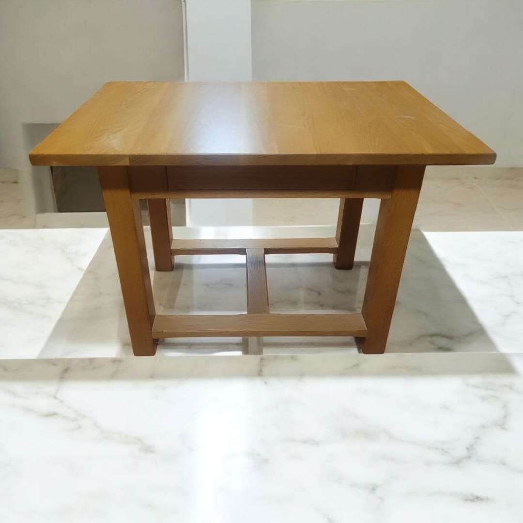 Mesa de madera con cajón oculto y diseño elegante - Cositas Antiguas – La Guadaña, Anticuarios Online en Jerez , vender antigüedades, muebles antiguos