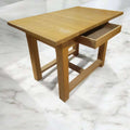 Mesa de madera con cajón oculto y diseño elegante - Cositas Antiguas – La Guadaña, Anticuarios Online en Jerez , vender antigüedades, muebles antiguos