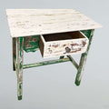 Mesa tocinera antigua de madera con cajón – pieza rústica - Cositas Antiguas – La Guadaña, Anticuarios Online en Jerez , vender antigüedades, muebles antiguos