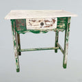 Mesa tocinera antigua de madera con cajón – pieza rústica - Cositas Antiguas – La Guadaña, Anticuarios Online en Jerez , vender antigüedades, muebles antiguos
