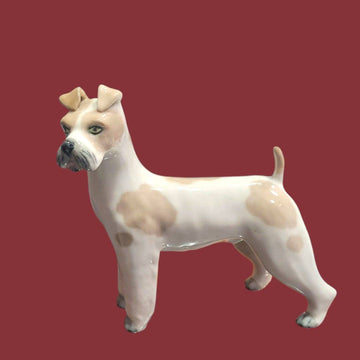 Perro de porcelana Lladró, figura decorativa única - Cositas Antiguas – La Guadaña, Anticuarios Online en Jerez , vender antigüedades, muebles antiguos