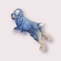 Figura Cocker Spaniel Azul - Escultura Martín | Limitada - Cositas Antiguas – La Guadaña, Anticuarios Online en Jerez , vender antigüedades, muebles antiguos