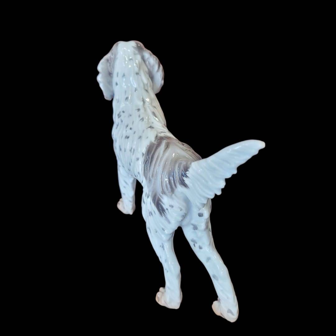 Figura de Setter Irlandés en porcelana Martinu, pieza única - Cositas Antiguas – La Guadaña, Anticuarios Online en Jerez , vender antigüedades, muebles antiguos